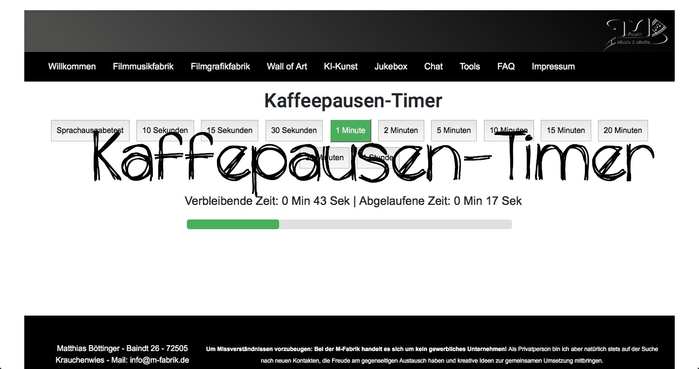 Kaffeepausen-Timer