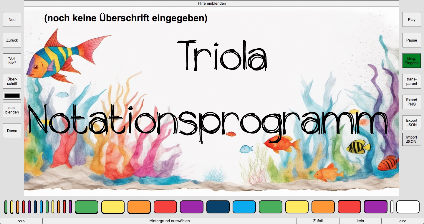 Triola Notationssoftware