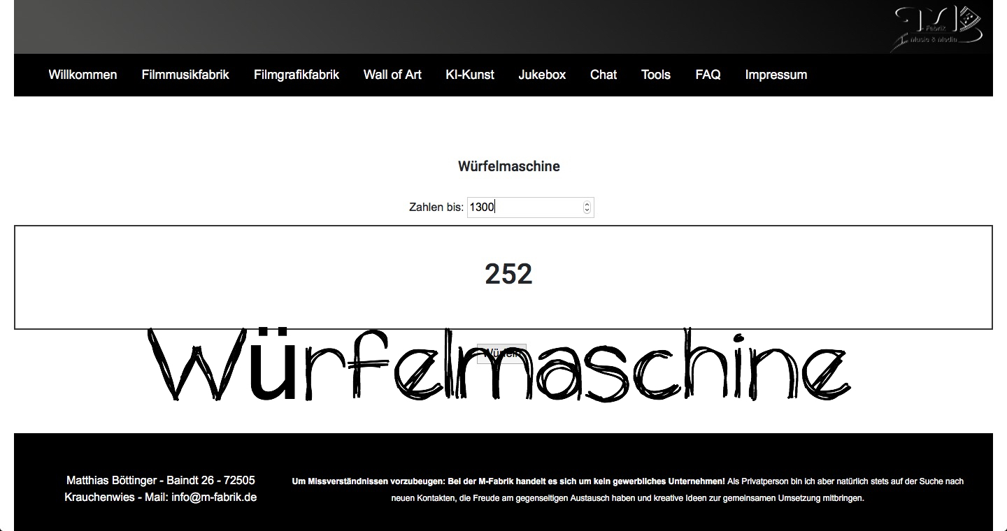 Würfelmaschine