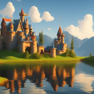 M-Fabrik_Märchenschloss_am_See_stylized (7)